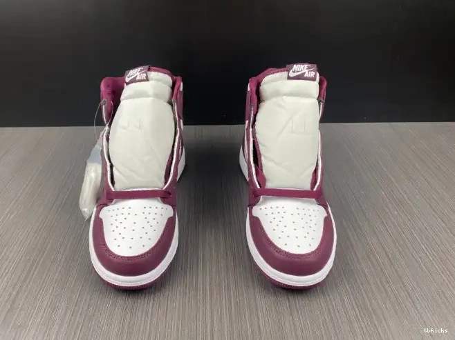 Rep TB Bordeaux OG High 1 Jordan Air 555088-611 0507